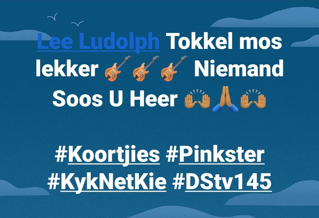 CharlieJ1213's tweet photo. @jonathanrubain @ChadleighGowar @Lonties @RickySchroeder9 @kykNETkie @DStv

#Koortjies #Pinkster #KykNetKie #DStv145 https://t.co/vMpIXjB0pz