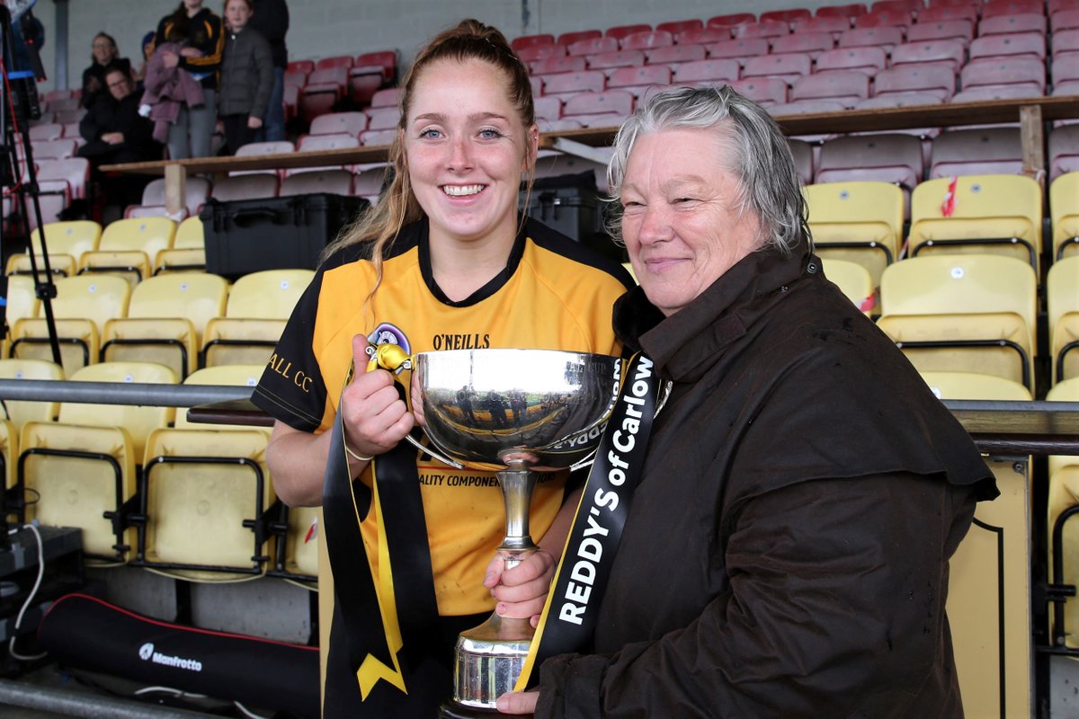 pgahern's tweet photo. Congratulations to Myshall camogie team who defeated Naomh Brid in the Reddy's Carlow final! Well done to both teams and all officials on contributing to a mighty match! @CamogieCarlow @GaaEoin @MyshallCC @Carlow_GAA https://t.co/1uxY5iq9ul