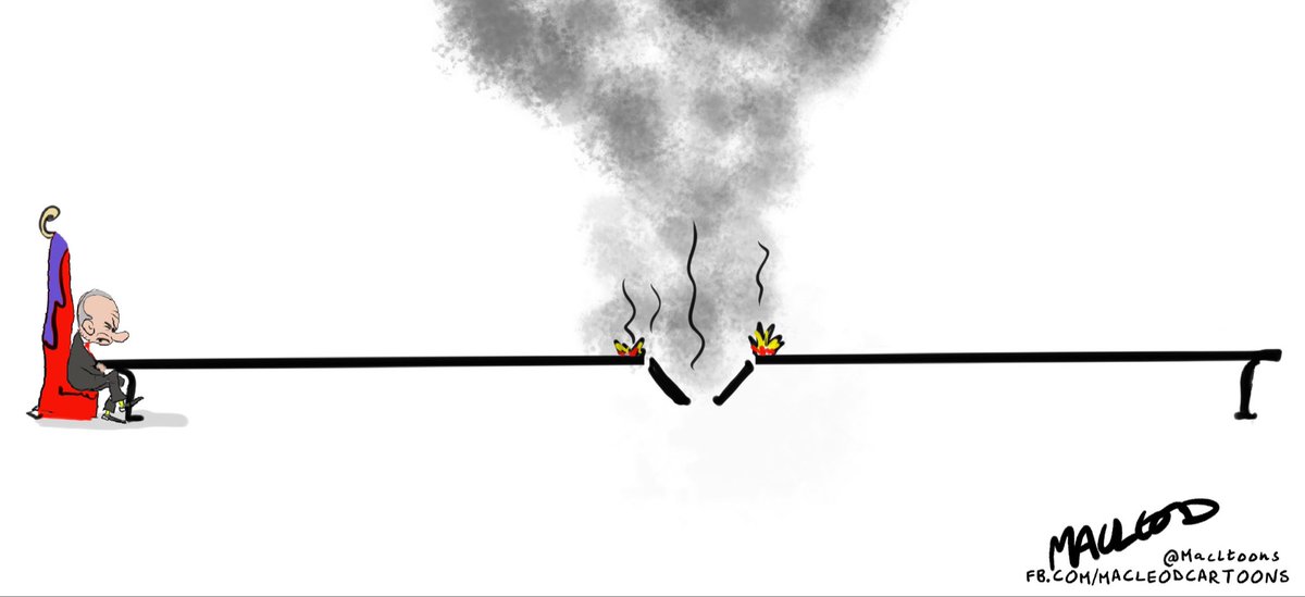 MacLtoons's tweet photo. #UkraineRussiaWar #bridgeattack #CrimeaBridge #putin https://t.co/s6CU2kncBf