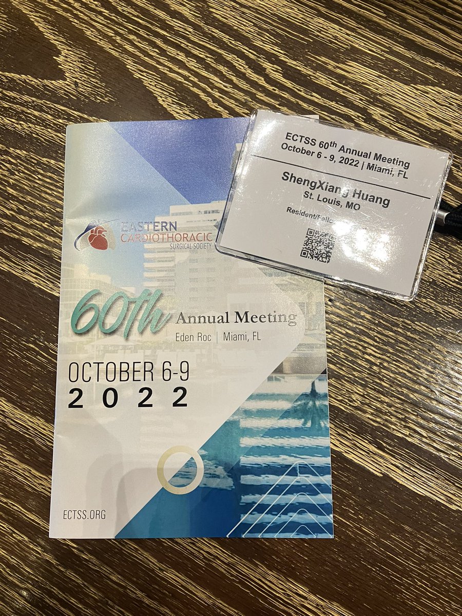 Tim Huang (@anothertimh) on Twitter photo My first conference <a href="/ECTSS_CTsurg/">Eastern Cardiothoracic Surgical Society</a> is a wrap!
✅ first time presenting a poster
✅ shook countless hands
✅ sung karaoke with attendees
<a href="/lindaschulteMD/">Linda Schulte MD</a> <a href="/theomarghitu/">Theodore Marghitu</a> My first conference <a href="/ECTSS_CTsurg/">Eastern Cardiothoracic Surgical Society</a> is a wrap!
✅ first time presenting a poster
✅ shook countless hands
✅ sung karaoke with attendees
<a href="/lindaschulteMD/">Linda Schulte MD</a> <a href="/theomarghitu/">Theodore Marghitu</a>