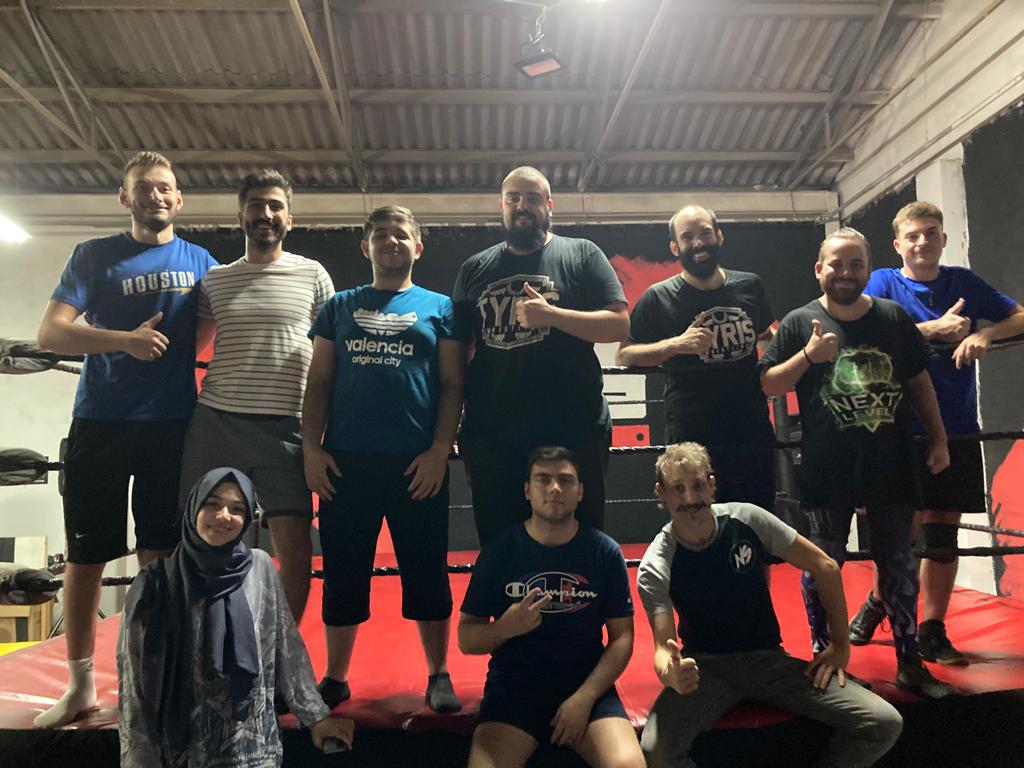 TyrisWrestling's tweet photo. ¡Esta semana tuvimos una visita muy especial desde Turquía!
Como parte de #WrestlingCLUSION, varias de las personas que se encontraban en un proyecto con @amics_eu han tenido con nosotros su primer contacto con el wrestling.
#CES #EuropeanSolidarityCorps #SolidarityProject https://t.co/2CUfUlqor5