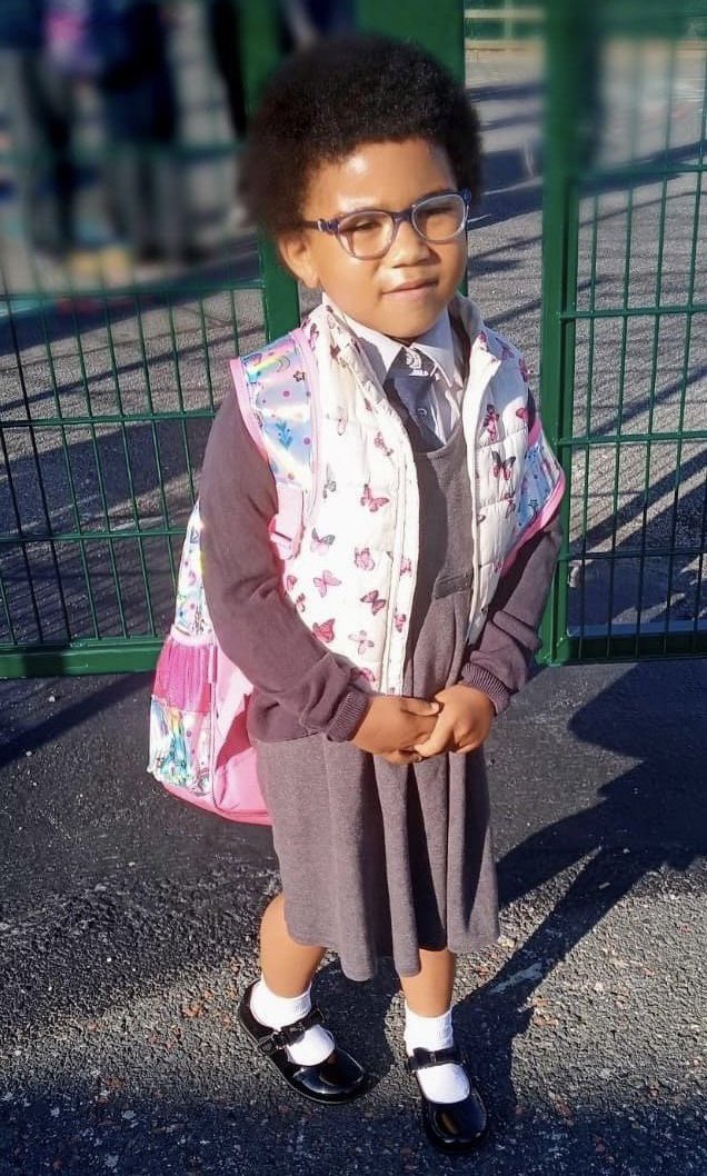 Caolanmcaree's tweet photo. Apparently this little Angel and her Dad went to the shop to buy a Birthday cake for her mother.
Thoughts are with everyone in Creeslough at this time ❤️💜 https://t.co/0g8hsrt425