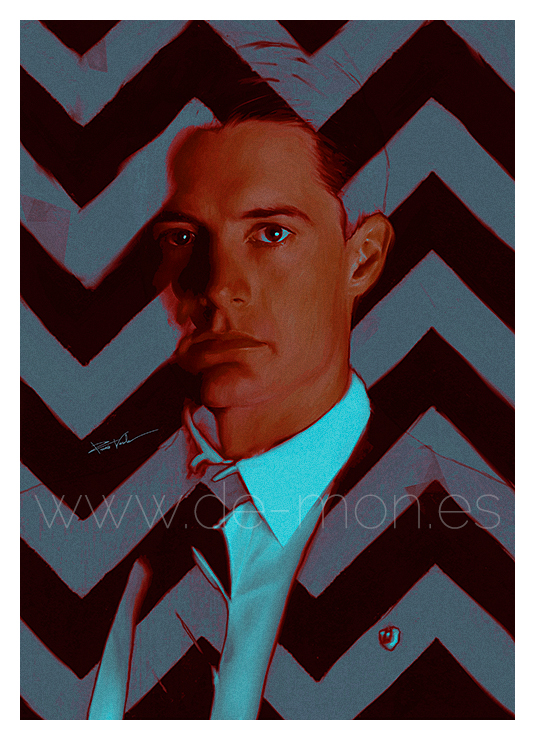 #twinpeaks #fanart #davidlynch #kylemaclachlan