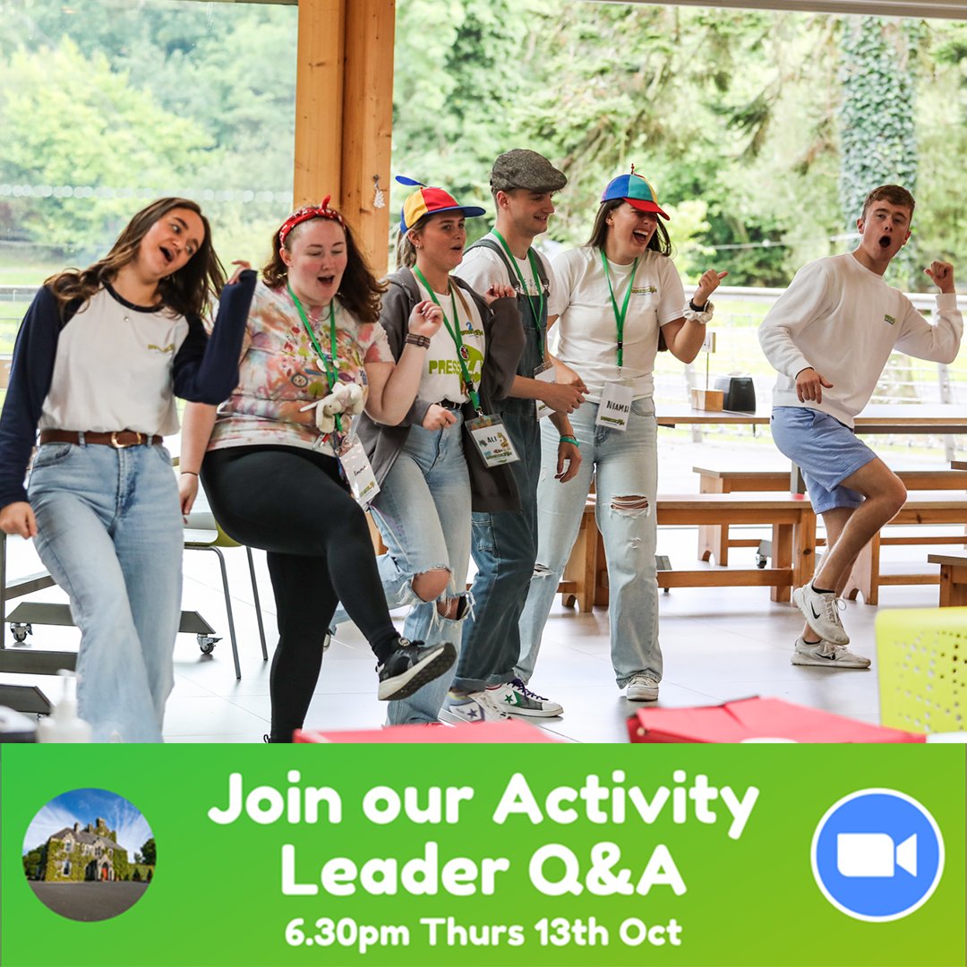 Know someone who would make a great addition to our Activity Leader team next year? Learn more about the role in our virtual Q&amp;A this Thursday, 6.30pm on Zoom 💻 Hear from the current team just how rewarding the role is 💚

Register today for the Q&amp;A 👉 buff.ly/3CGB22i