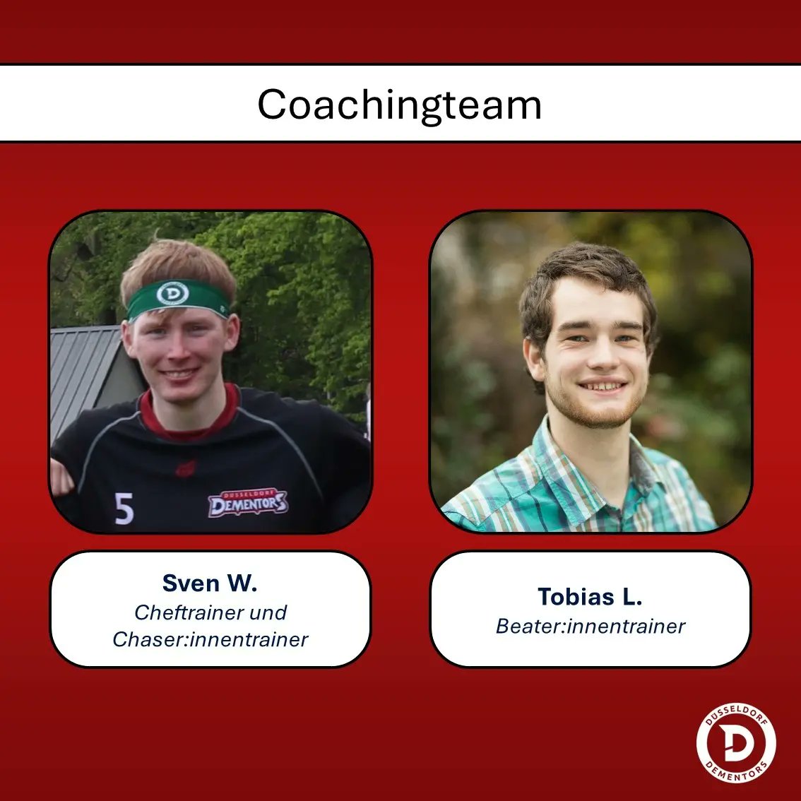 quadball_dus's tweet photo. Bei der MV haben wir neben Teilen des Vorstandes eine neue PR-Beauftragte gewählt und unser Coaching-Team komplett neu besetzt. Wir wünschen allen viel Erfolg und Spaß in ihrem Amt! 
#düsseldorfdementors #duesseldorfdementors #quidditch #quadball #düsseldorf #duesseldorf #quove https://t.co/DmOWEhiAQ4