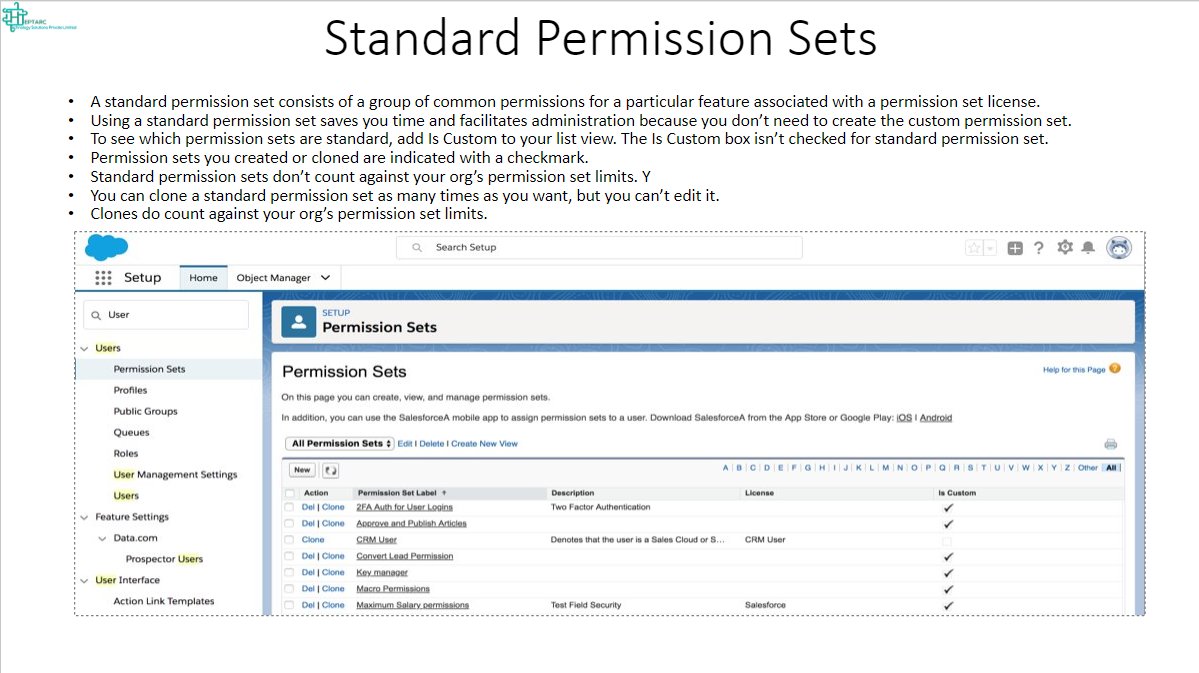 HeptarcL's tweet image. Standard Permission Sets.
#Salesforce #Salesforceknowledge #salesforcelearning #permissionsets