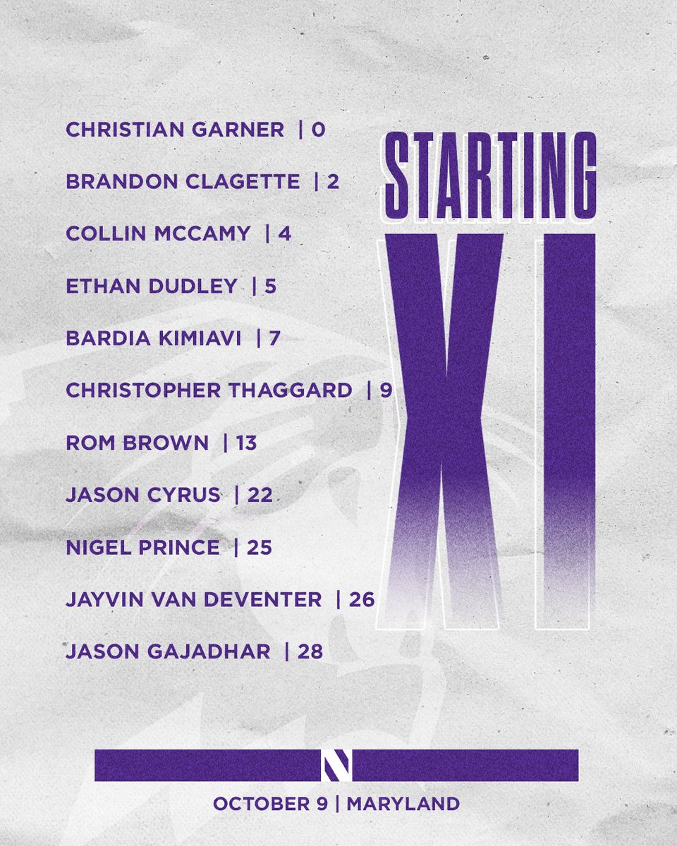 NUMensSoccer's tweet photo. Sunday Starters 

📺 https://t.co/TpMAJYtoWW
📈 https://t.co/bWNoq1sltc
📰 https://t.co/jp3Zd0P6pY https://t.co/hTwB2Dnr7n