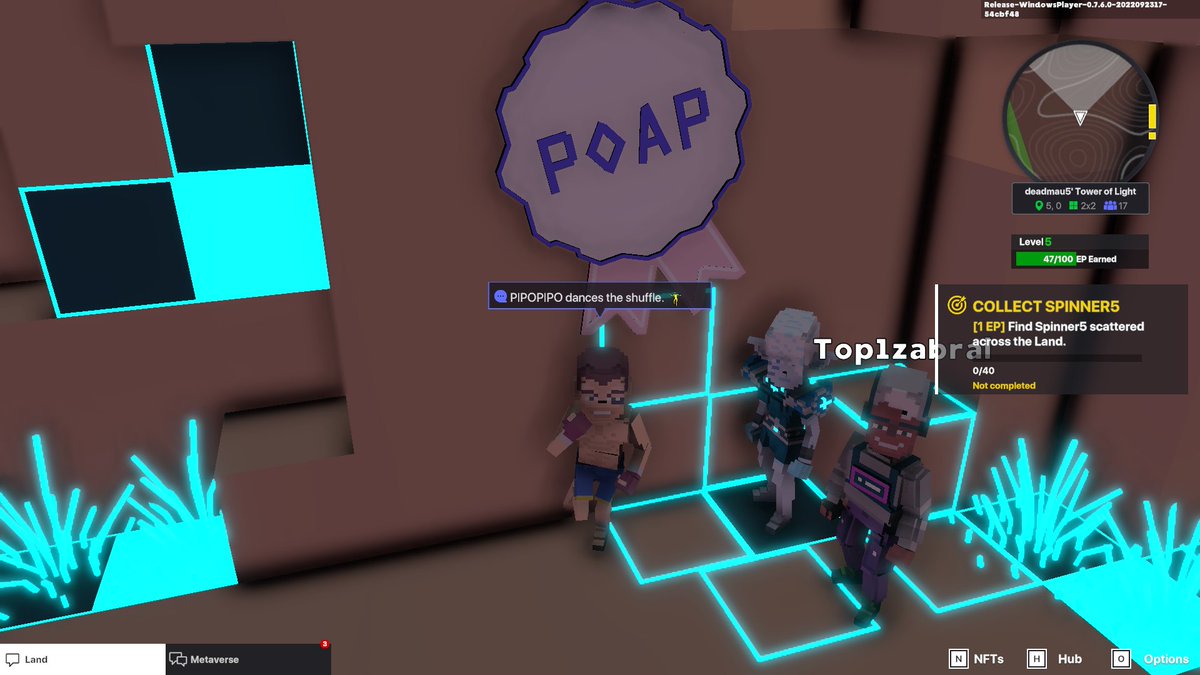 PIPOPIPO_ETH's tweet photo. @TheSandboxGame @deadmau5 I just participated in the #SandboxAlphaS3Giveaway for a chance to win 500 SAND! Found George from the Metaglitch in @deadmau5's Tower of Light, check out my screenshot below!
👇

Yeah https://t.co/MDoCQENNZb