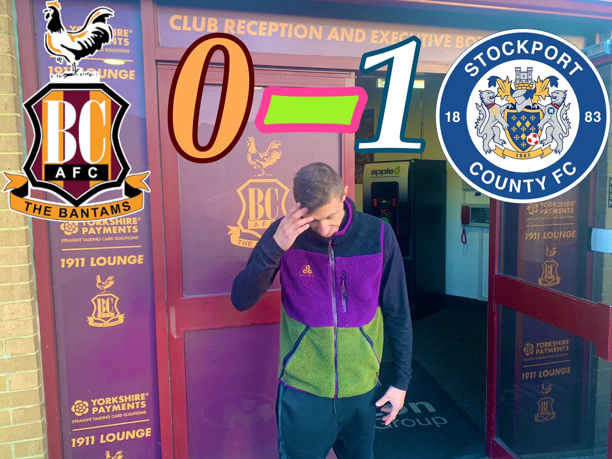 robbieville's tweet photo. NEW VIDEO CLICK THE LINK BELOW ⬇️ 

https://t.co/BHsEHqe8gO 

@bantamsbanter  #Bradford #stockportcounty #EFL #football #youtubechannel #youtube #WestYorkshire #FIFA22 #NewVideoAlert https://t.co/xEc9LSJvUm
