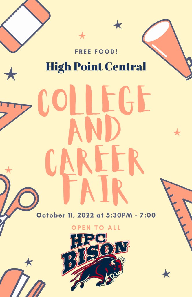 High Point Central (@hpchighschool) on Twitter photo Mr. Hettenbach's Bison Bulletin for the week of October 10.
buff.ly/3CkTX19
<a href="/GCSchoolsNC/">Guilford Co. Schools</a> <a href="/hpcbisonfball/">High Point Central Football</a> <a href="/hpcbisonbball/">High Point Central HS Boys Basketball</a> <a href="/HPC_SGA/">High Point Central High School SGA</a> <a href="/HPCBisonPTO/">HPC Bison PTO</a> <a href="/HPCBisonSports/">HPC Athletics</a> <a href="/HPCBison_Golf/">HP Central Golf</a> <a href="/hpcbisoncheer/">hpc.bisoncheer</a> <a href="/HPCBisonSoccer/">Hight Point Central Soccer</a> <a href="/HpcCte/">HPC CTE</a> <a href="/HPCBisonBasebal/">HP Central Baseball</a> Mr. Hettenbach's Bison Bulletin for the week of October 10.
buff.ly/3CkTX19
<a href="/GCSchoolsNC/">Guilford Co. Schools</a> <a href="/hpcbisonfball/">High Point Central Football</a> <a href="/hpcbisonbball/">High Point Central HS Boys Basketball</a> <a href="/HPC_SGA/">High Point Central High School SGA</a> <a href="/HPCBisonPTO/">HPC Bison PTO</a> <a href="/HPCBisonSports/">HPC Athletics</a> <a href="/HPCBison_Golf/">HP Central Golf</a> <a href="/hpcbisoncheer/">hpc.bisoncheer</a> <a href="/HPCBisonSoccer/">Hight Point Central Soccer</a> <a href="/HpcCte/">HPC CTE</a> <a href="/HPCBisonBasebal/">HP Central Baseball</a>