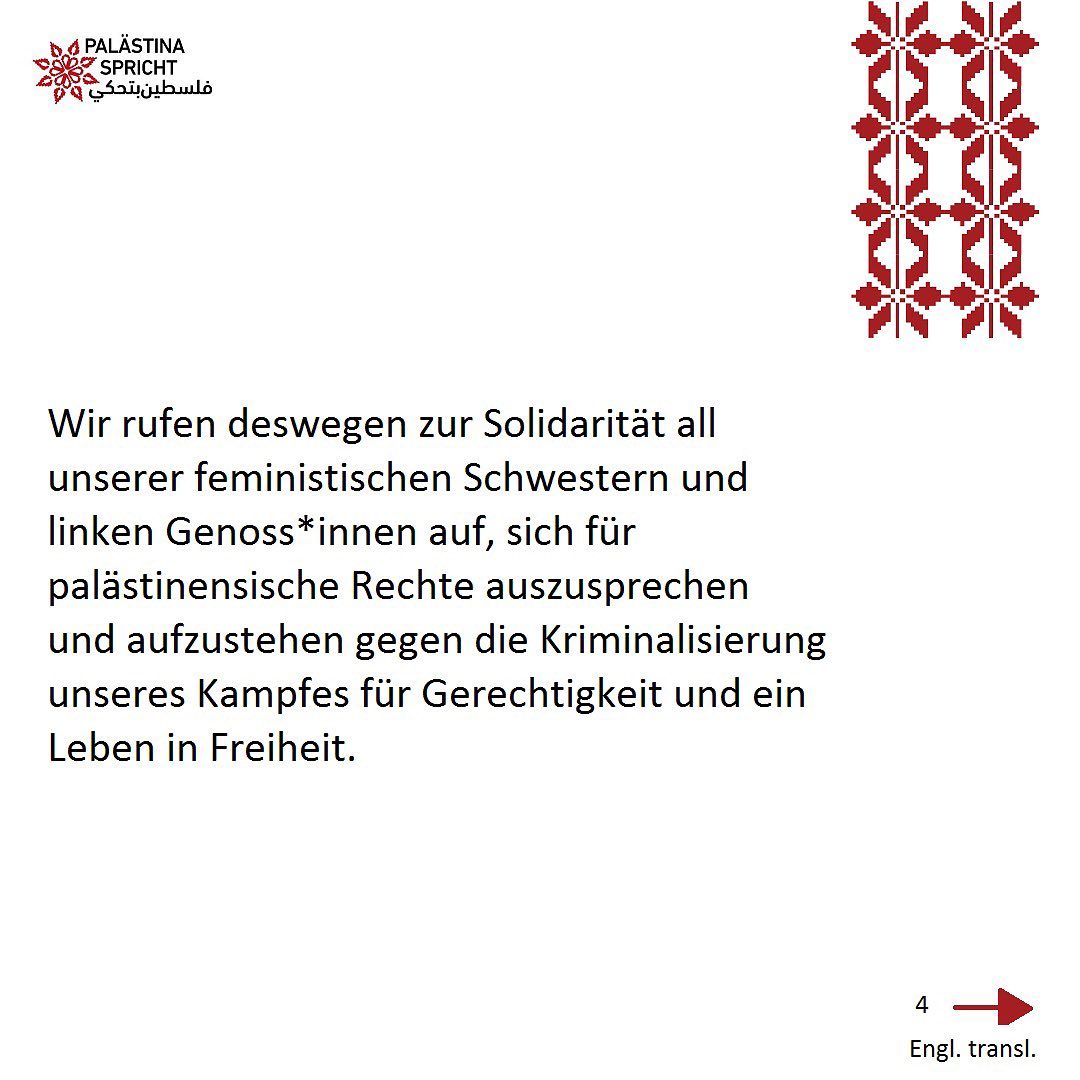 PalestinSpricht's tweet photo. "Deutschland kann seine historische Schuld nicht lindern, indem es die Last auf das palästinensische Volk abwälzt, das nur frei sein will," rief #AngelaDavis am 06.10.22 über 1000 Aktivisti auf dem #OPlatz in #Berlin entgegen.
Hier das Statement unserer feministischen Gruppe dazu https://t.co/kWKILN2BbE