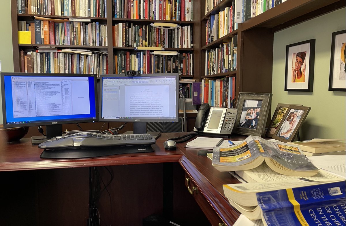 Making the final revisions on the updated and revised edition of Reviving the Ancient Faith (⁦⁦<a href="/eerdmansbooks/">Eerdmans Publishing</a>⁩)⁩ this week. Almost there!