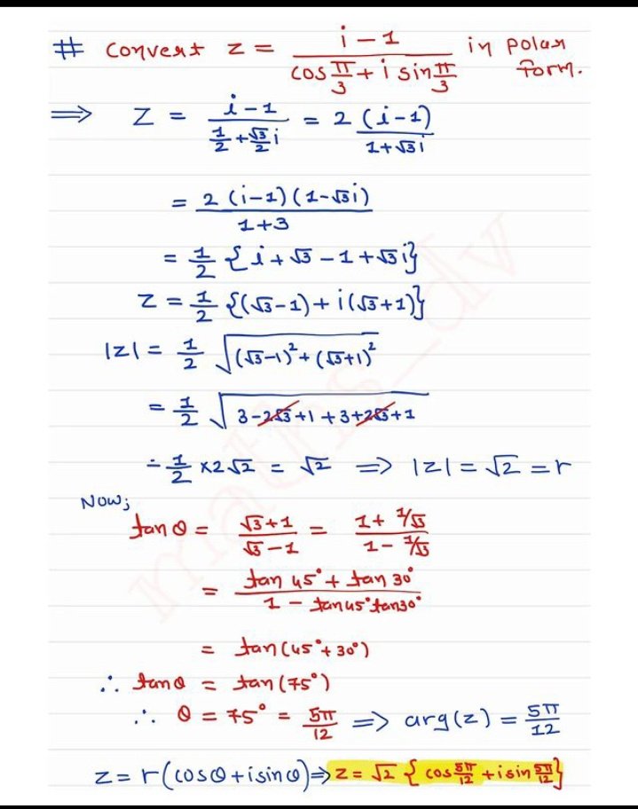 madhav_ghodekar's tweet image. #COMPLEX_NUMBERS

#MATHS

#COMMERCE