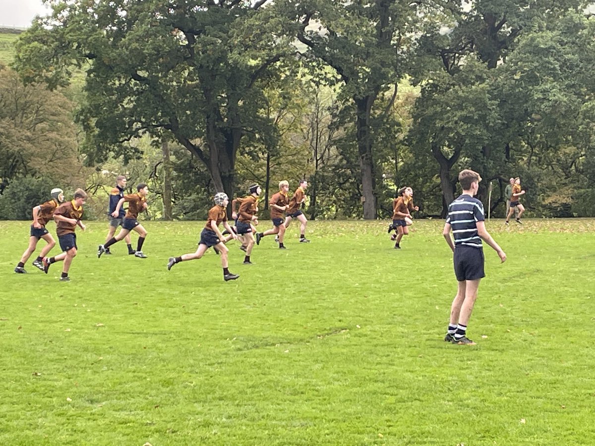 RADolby's tweet photo. A few more pictures from yesterday’s match. 
How lucky you are to play in these stunning surroundings. It was a joy to be on the sidelines of the Sedbergh Riverside pitch https://t.co/BuxH8Aq2nA