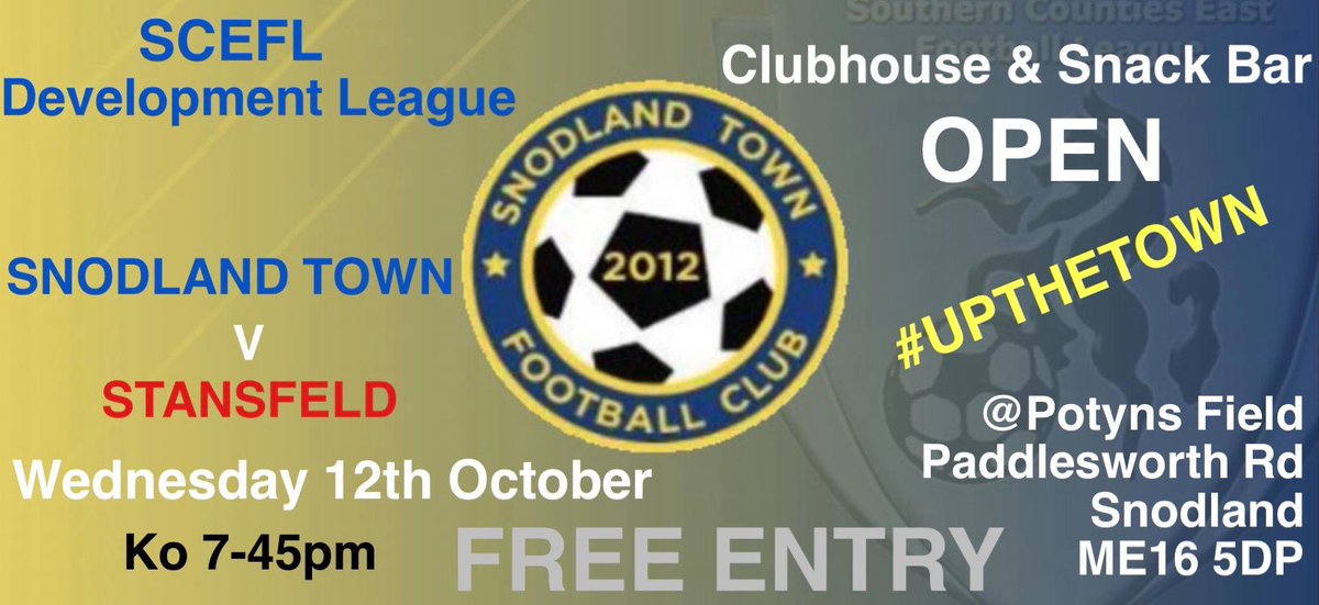 Snodland Town u23’s tweet media