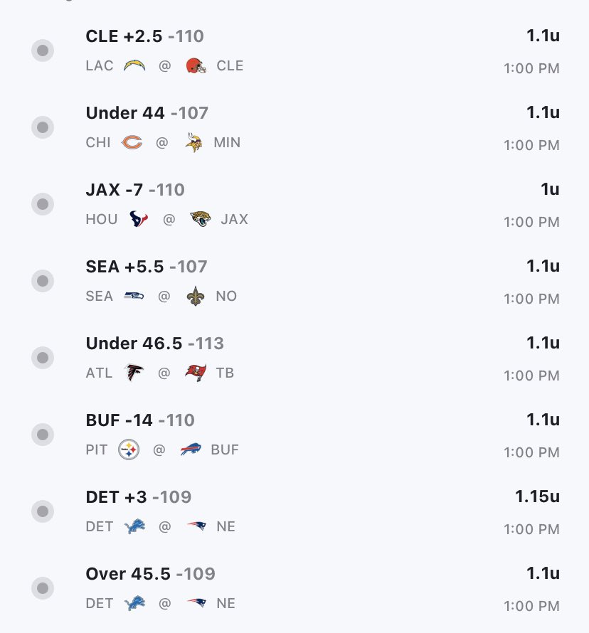 TheBrainPicks's tweet photo. 1PM NFL https://t.co/kVfu1LzGLQ