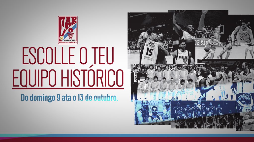 OBRADOIROCAB's tweet photo. Queremos celebrar o 52º aniversario escollendo o #EquipoHistóricoObra!

COMO PARTICIPAR?

- Deixa un comentario co nome dos teus 12 xogadores elixidos (podes escoller xogadores ata a tempada 2021/22).

- Menciona a unha persoa para que faga o seu equipo.

- Ser seguidor noso.

⬇️ https://t.co/UkLTjkVakt