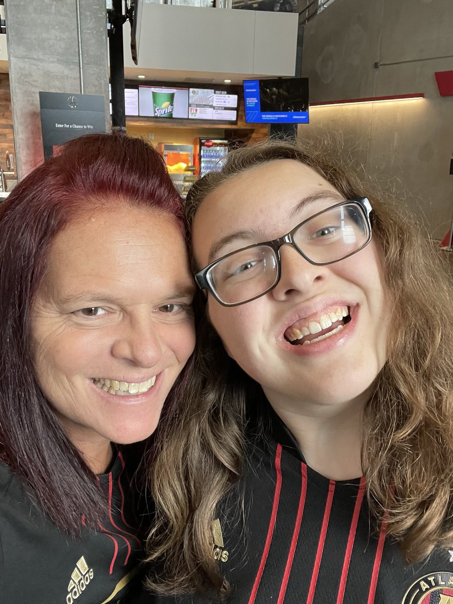 JennBrady5150's tweet photo. Always happy to support @ATLUTD !  #UniteAndConquer #ATLUTD #cfaseatupgrade sec 118 row 34 seat 23 https://t.co/W6KTttJ5PH