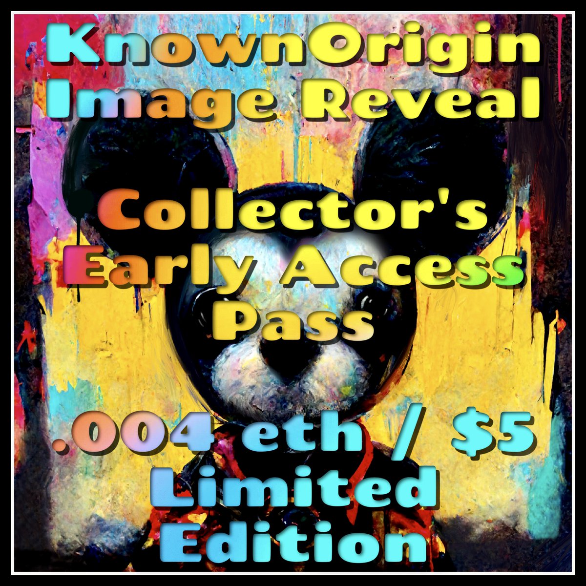 RhettLynch's tweet photo. "Maus’s Inner Chihuahua" is your Early Access Pass for a first look, first opportunity to add new work at a special value to your collection on KnownOrigin.

https://t.co/vZFsTJHN49

.004 eth / $5 (approx)

#NFTMint #NFTCommumity #NFTProject #NFT https://t.co/U61gZyVE4l
