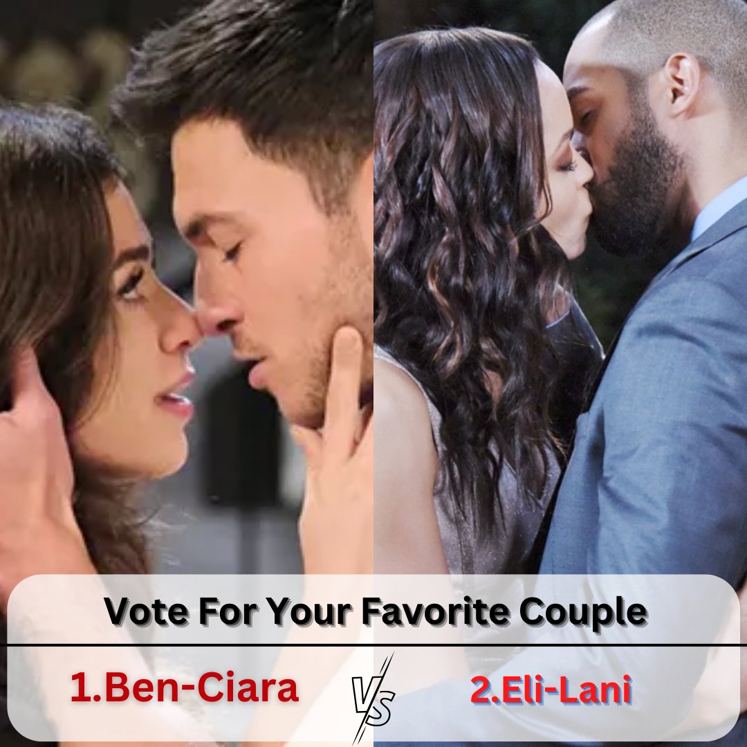 SoapOpera_news's tweet photo. Vote For Your Favorite Couple😍❤️❤️
#Days #DaysOfOurLives #DOOL #SoapHub #Soapoperas #tvss #NBC https://t.co/LBB0h2NCvI