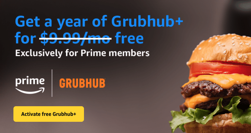 Nintendeal's tweet photo. ICYMI: Grubhub+ is free for Amazon Prime members: https://t.co/t8tCHRakpi #ad https://t.co/HuVzdmcMWb