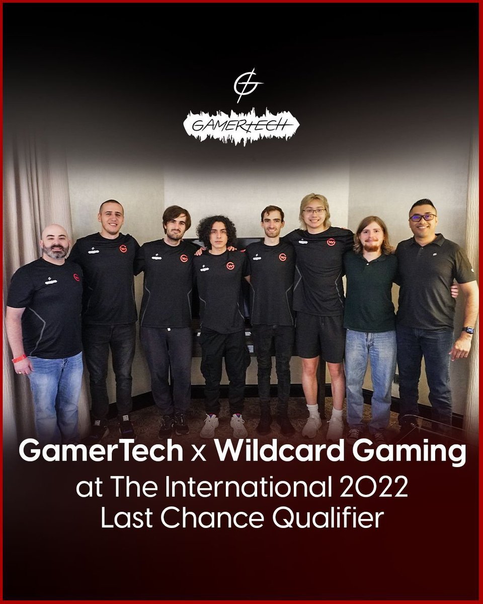MASGamerTech's tweet photo. We’re excited to announce that GamerTech is partnering with @Wildcard_GG &amp; are commemorating the partnership by supporting them at #DOTA2 #TheInternational2022 #LastChanceQualifiers. We aim to put #WildcardGaming ahead of the game by backing them with tech-based gaming gear. https://t.co/zIZRSbiyur