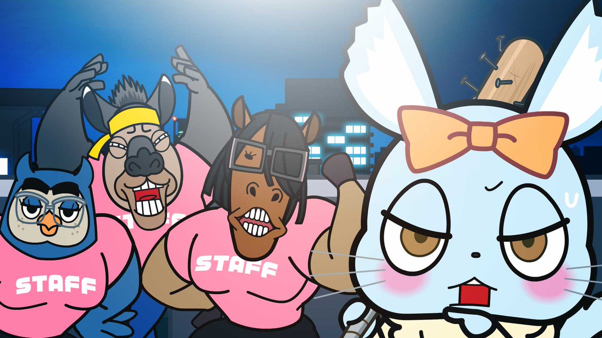 aggretsuko's tweet photo. READY TO RAGE (AGAIN)? Here's your sneak peek at Aggretsuko Season 5 coming soon to @netflix 🔥🔥🔥🔥🔥 https://t.co/EqgkTUD650