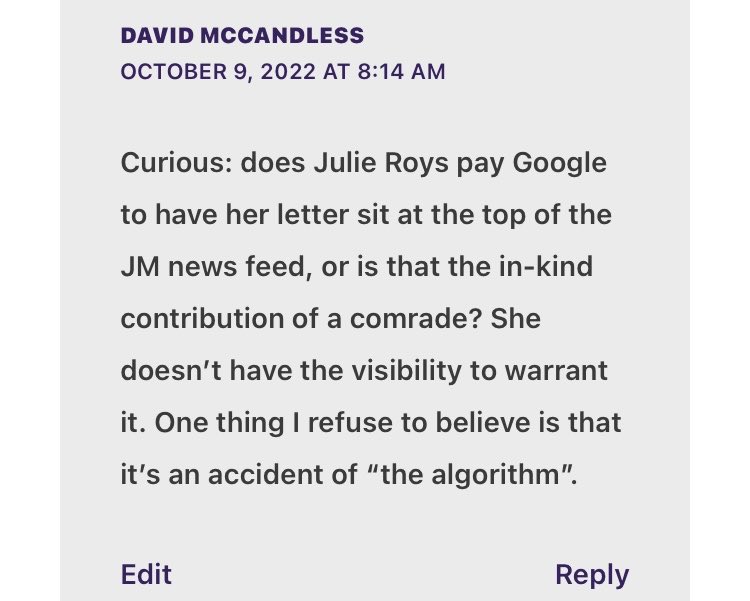 Well, this is interesting. (And no, I didn’t pay Google)
ICYMI… julieroys.com/opinion-open-l…