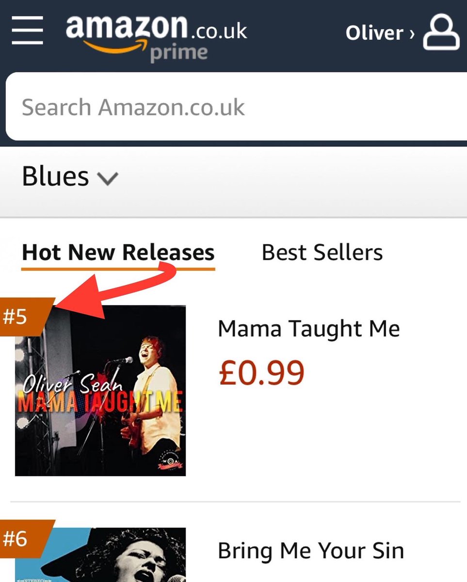 oliversean's tweet photo. #BreakingNews #Day6 #ChartUpdate 👉 we are still #1 in the United Kingdom with #MamaTaughtMe on the #itunesUK Official #Blues #Charts and staying strong at #5 on the #AmazonUK #HotNewReleases Charts https://t.co/FGeJWbHecF