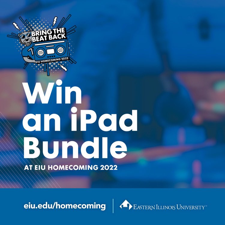 During our Homecoming events, we will be handing out punch cards. If you attend at least three events and get your card punched, you’ll be entered into a drawing for an iPad!! The winner will be drawn during our block party on Friday 🐾🔹📱