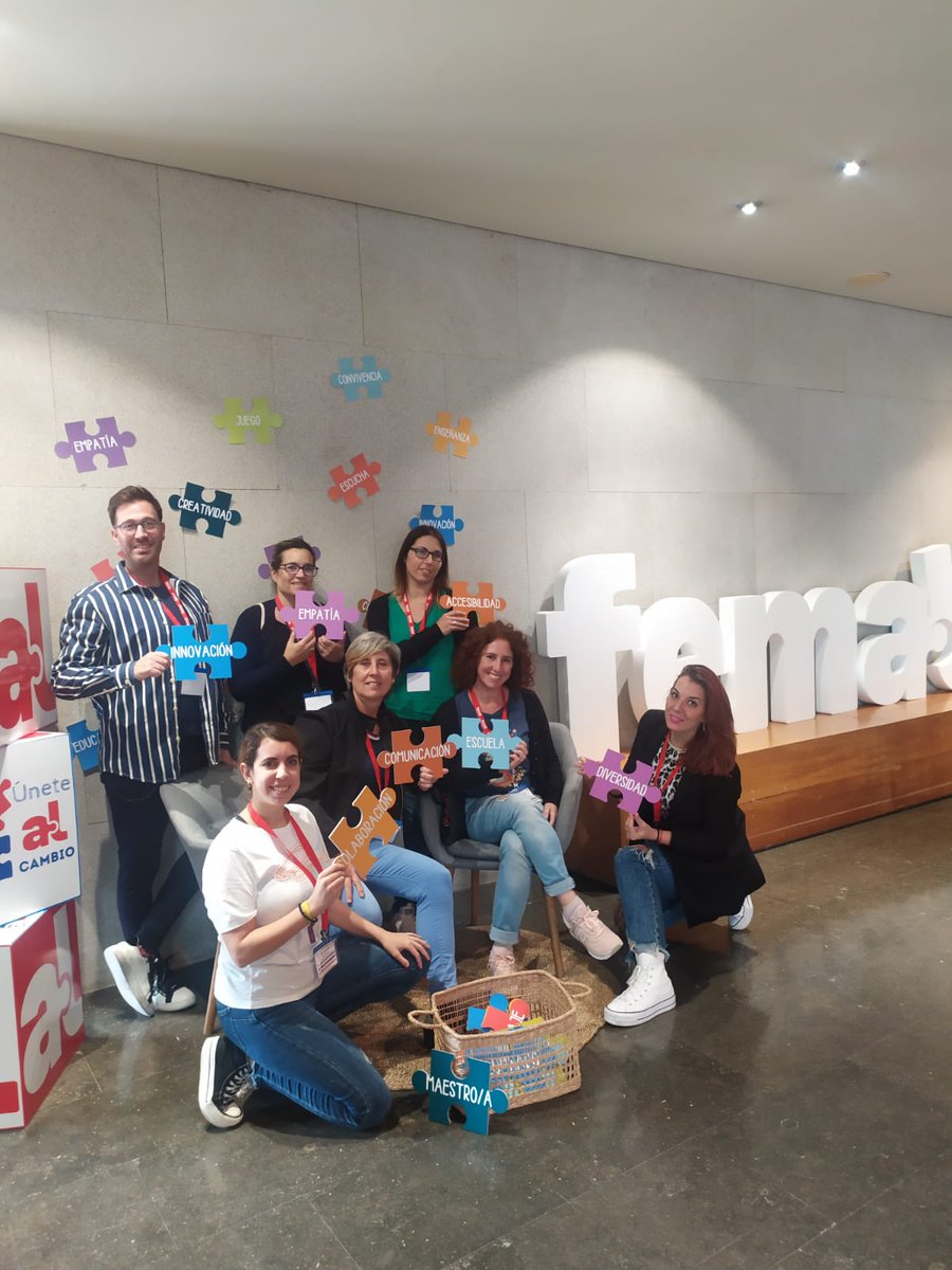 MaestrosalMad's tweet photo. La Asociación Madrileña de Maestros de Audición y Lenguaje @MaestrosalMad está con Asociación de Personas con Trastornos Específicos del Lenguaje de Madrid @atelma_es en el #CongresoFemal, porque la inclusión y la adecuada respuesta educativa requiere de la complicidad de todos. https://t.co/b3sVKV7nGQ