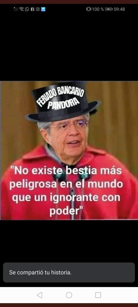 ECUATORIAMISIMO's tweet photo. @DianaVeintimil2 Imagínese ese que todo habla y ni leer sabe https://t.co/mYQFor3Ly2