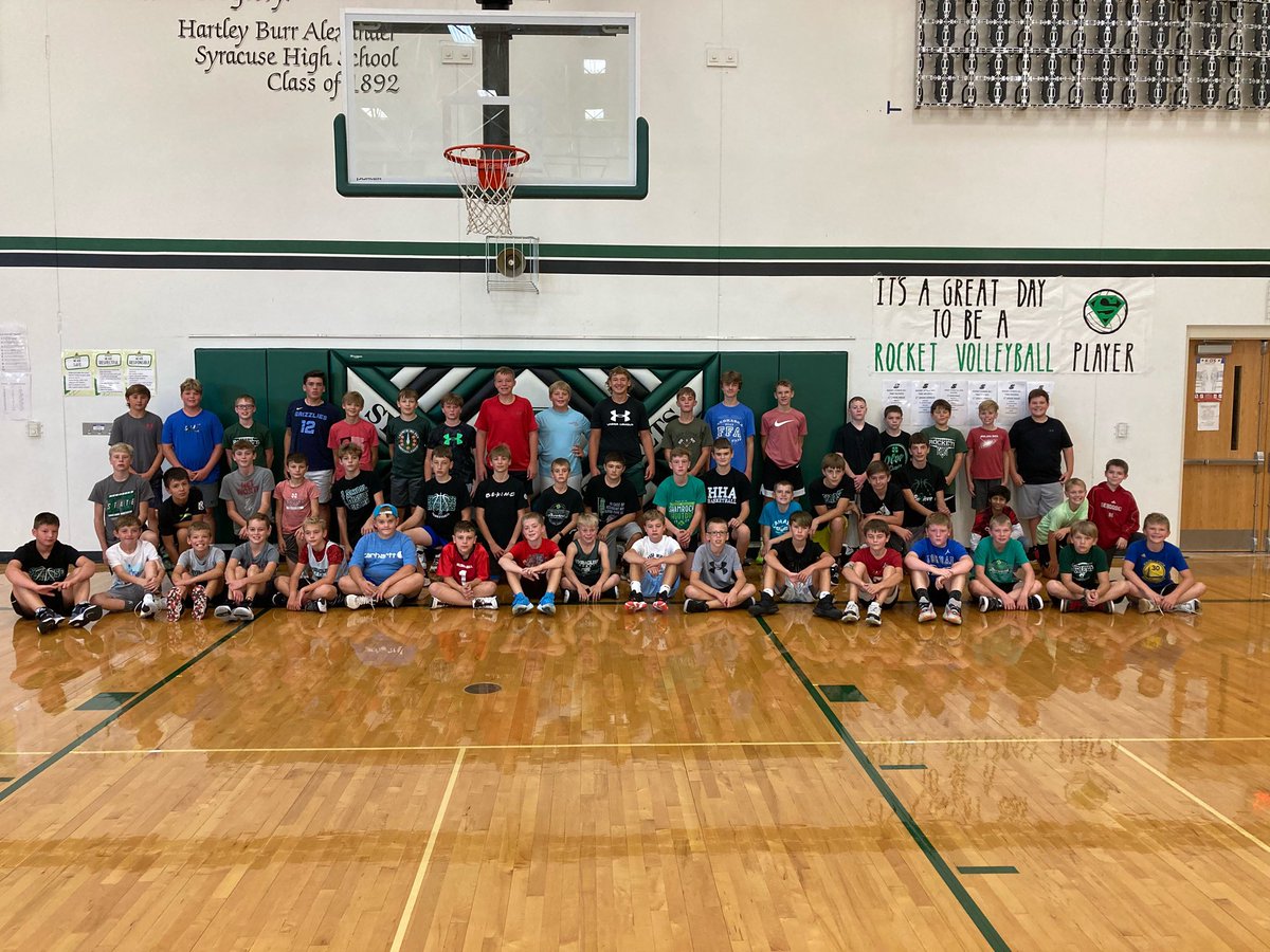 Rockets_Hoops's tweet photo. That’s a wrap on the 2022 Midnight Madness 🏀 Camp! Always great to get in the gym before the season starts with future Rockets. #EYDM https://t.co/wnB4ffGYtk