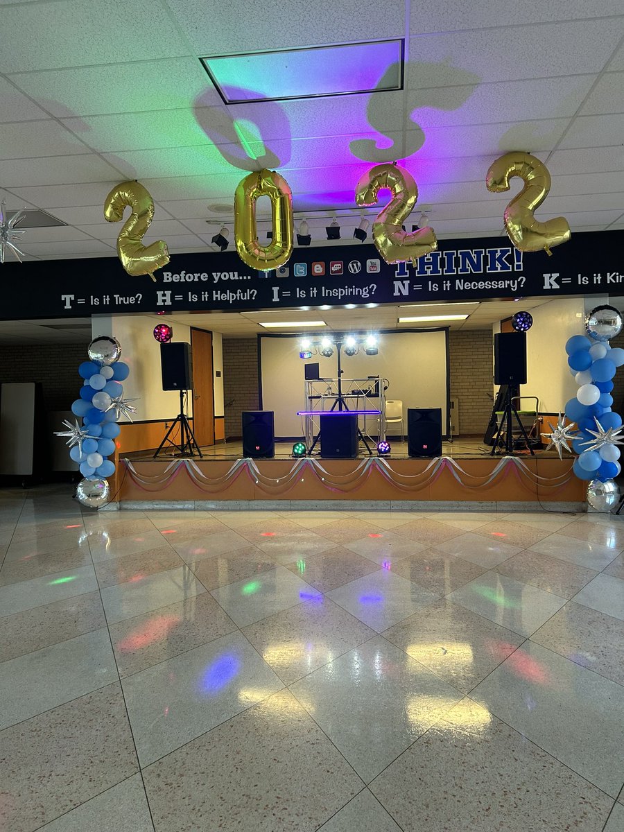 avsoundlights's tweet photo. Good time last night at the Tyrone HOCO held at the HS Cafeteria. It was estimated at 350 + attendees https://t.co/sDS0jLbtop
