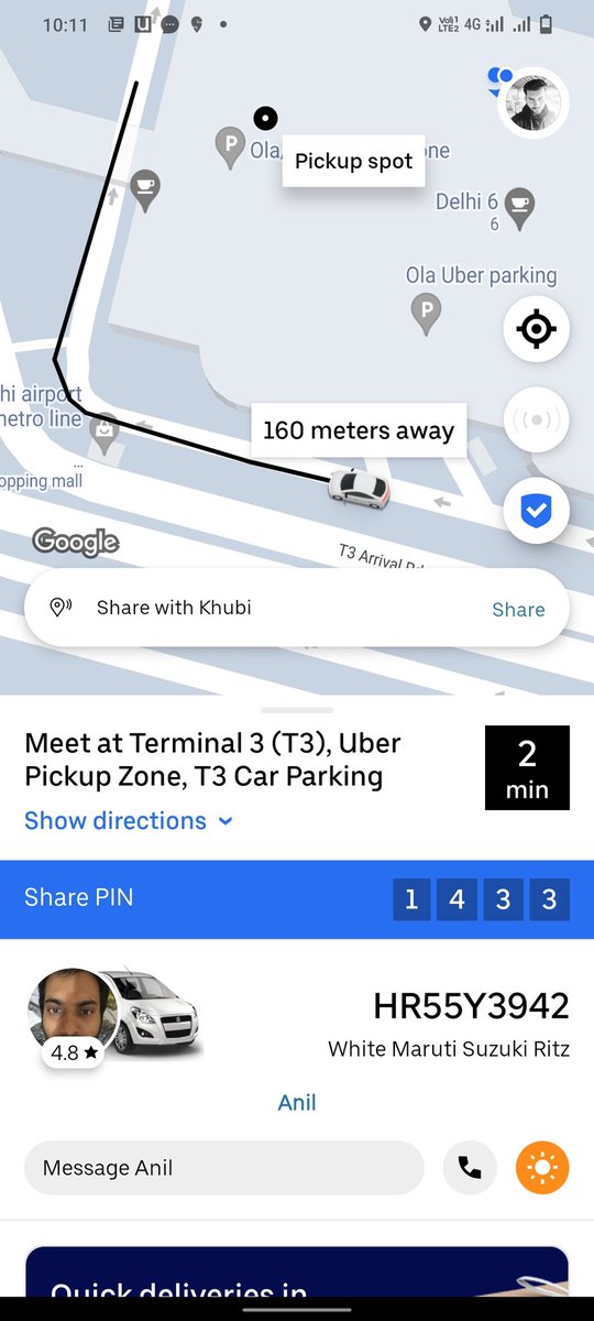akash0992's tweet photo. .... afterwards ask me to cancel the booking, also sometimes the driver calls me and politely says sir please wait I'm about to enter the parking lot and the movement of the vehicle is zero.... . https://t.co/USaTJiM41D
