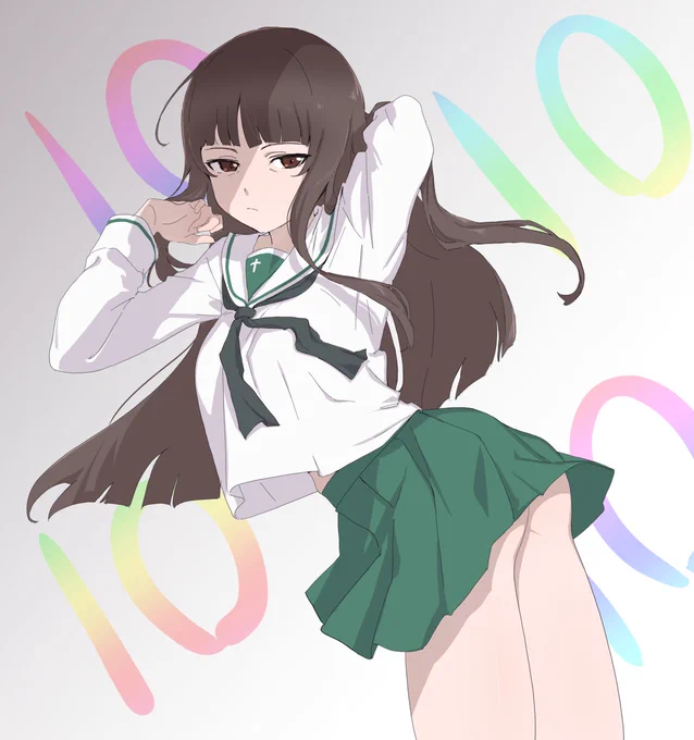 めでたいので自分と誕生日が同じ人を描きました 