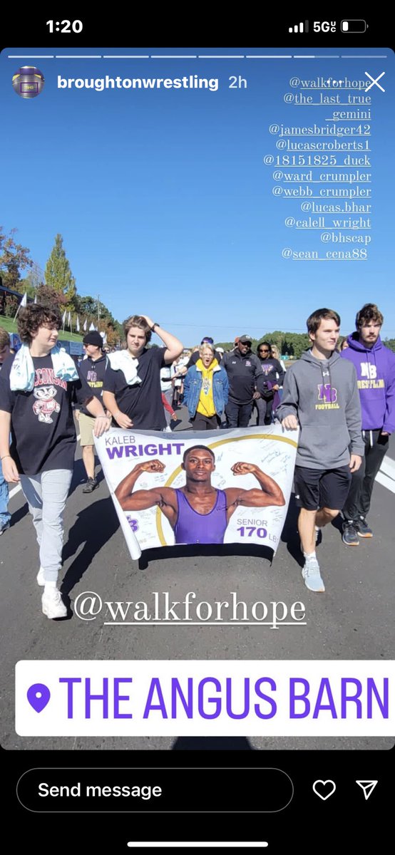 Broughton Athletics tweet media