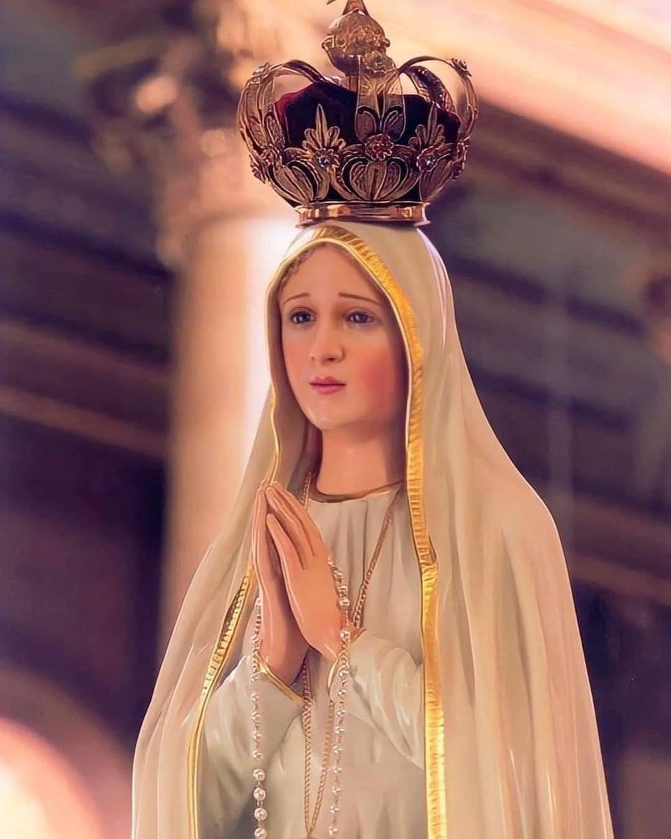 NSenhoraRosario's tweet photo. Ave Maria, cheia de graça,  
o Senhor é convosco, 
bendita sois vós entre as mulheres 
e bendito é o fruto do vosso ventre, Jesus. 
Santa Maria, Mãe de Deus, 
rogai por nós pecadores, 
agora e na hora da nossa morte. 
Amém https://t.co/C4xsQgnWvA