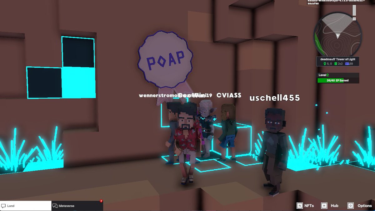 polawaks's tweet photo. @TheSandboxGame @deadmau5 I just participated in the #SandboxAlphaS3Giveaway for a chance to win 500 SAND! Found George from the Metaglitch in @deadmau5's Tower of Light, check out my screenshot below!
👇 https://t.co/RXlPikxSII