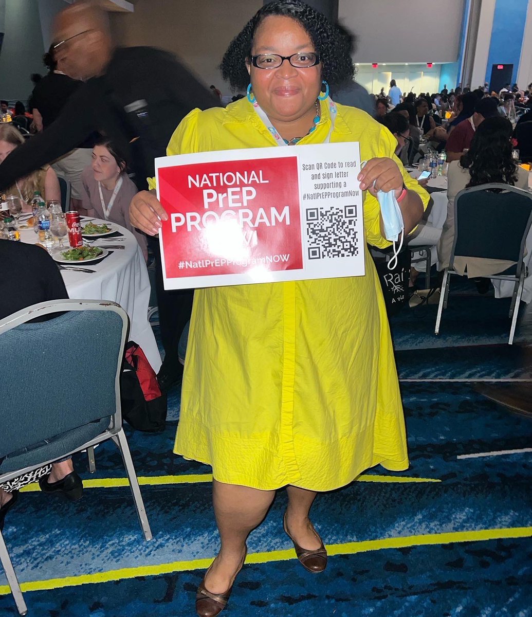 PrEPInBlkUS's tweet image. PrEP In Black America Coalition Members @LeishaMcKinleyB and @KingPiscean504 gathering support for a National PrEP Program at #USCHA2022. 

Read and sign the letter to the White House and Congress at bit.ly/natlprepprogra…. 

#PrEPInBlackAmerica #NatlPrEPProgramNow