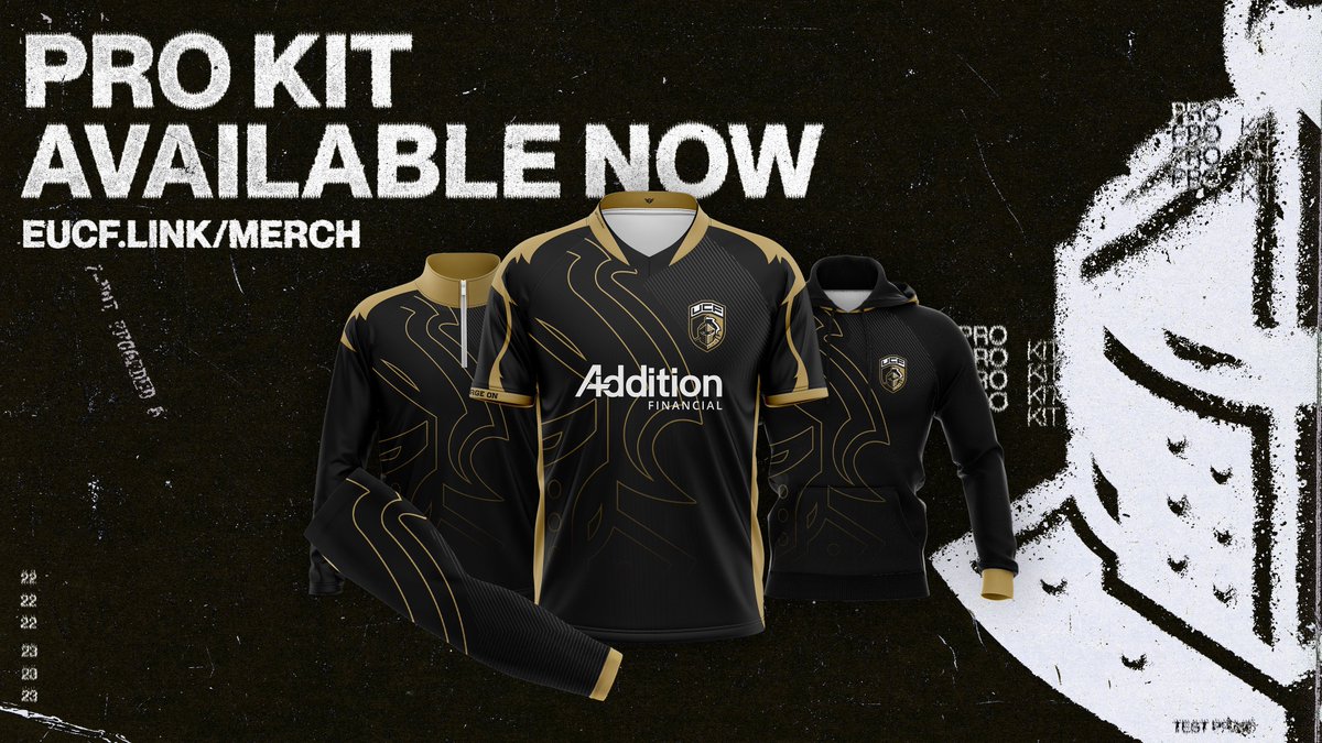 ⚠️GRAB YOUR EUCF MERCH⚠️

It’s one thing to feel like a pro, but now it’s time to look the part.🔥⚔️

Grab yourself our long-awaited NEW jersey along with the rest of our Pro-Kit apparel at🛒eucf.link/merch!