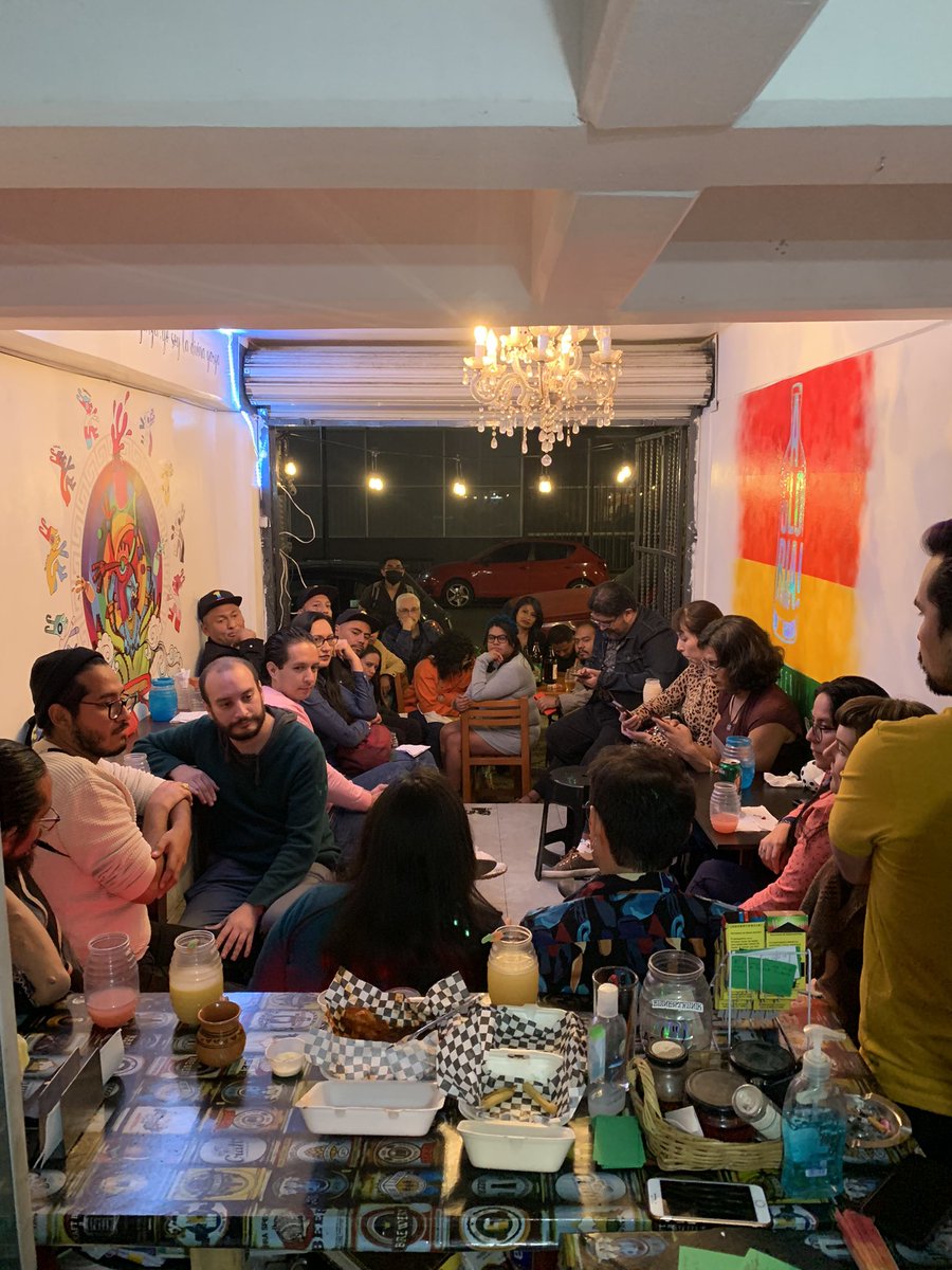 AGloria_cdmx's tweet photo. Así se vivió el 5o encuentro de #Poliamor Del Valle de México en #Agloria cómo siempre fue una reunión amena en un #EspacioSeguro donde los participantes pudieron contar sus experiencias y resolver sus dudas. Nos vemos en noviembre #pulqueeria #mezcaleria #lgbtiq #trieja https://t.co/UCtsciATAl