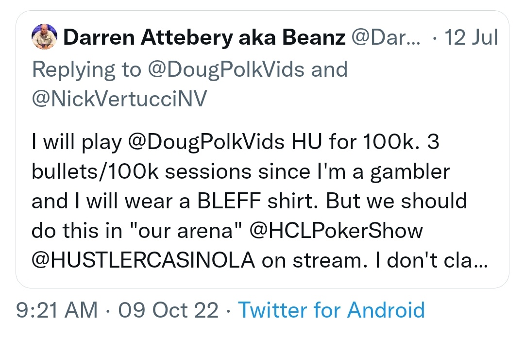 Doug Polk (Code Doug) tweet media