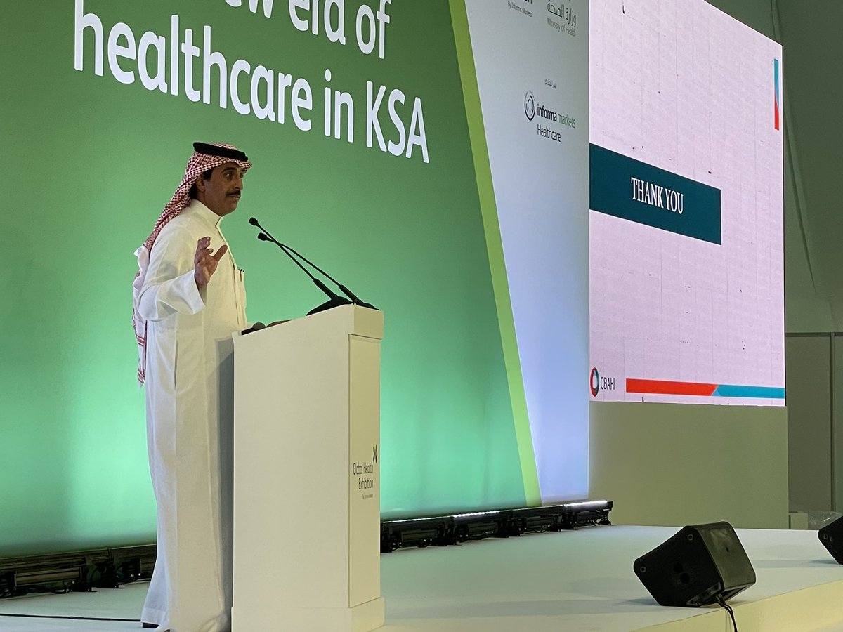 salemalwahabi's tweet photo. سعدت اليوم بحضور افتتاح #ملتقى_الصحة_العالمي، والذي يأتي تحت شعار (التحول في القطاع الصحي).

ونسعد بزيارتكم لجناح #سباهي للإطلاع على جهود وأعمال المركز. https://t.co/HPlNHrO59h