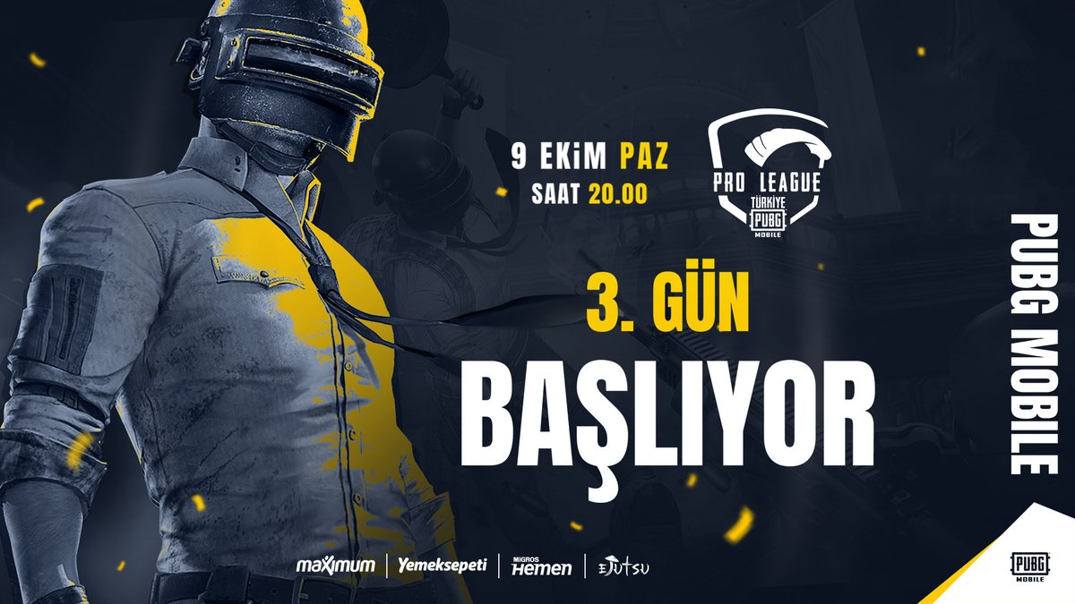 fbespormobile's tweet photo. Tam Gaz Devam! ⚡

PMPL - Turkey Fall 2022 Büyük Final heyecanının üçüncü gün maçları başlıyor. Başarılar takım! 💛💙

📺| https://t.co/lfYaibOOu3

#HerZamanHerYerde #FBPUBGM #PUBGMOBILE #PMPL https://t.co/Kzq4FWWfws