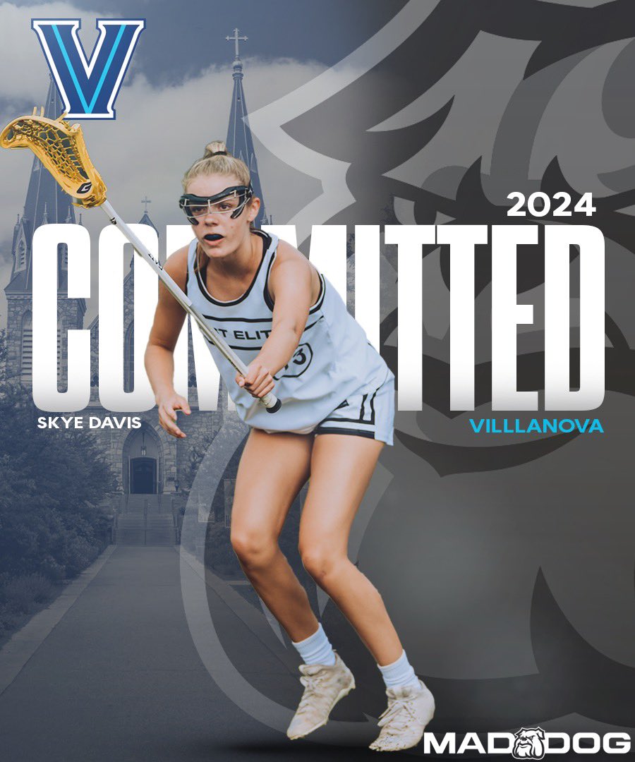 SkyeDavis2024's tweet photo. VILLANOVA 2028! Go, Wildcats! @NovaWLax @ILWomen #lacrosse #bigeast https://t.co/WobpKvfue8