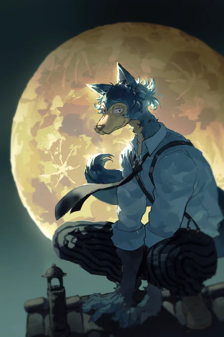 穏やかな狼(BEASTARS/レゴシ) 
