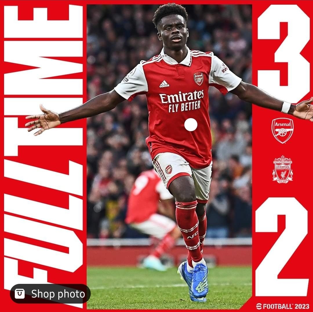 For those who say that this @Arsenal team is a fluke, you need serious help. Beating Tottenham and Liverpool back to back is clearly a statement of intent. I am a proud Gunner! 🦁🔴⚪️#ARSLIV