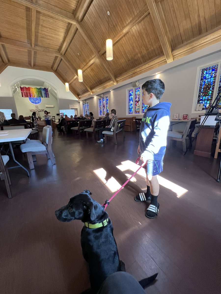 WeeKirk_CPC's tweet photo. Blessings of the Animals was so fun! We give thanks for the animals who bless us! #clarendonpresbyterianchurch #saintfrancisofassisi #PCUSA #blessingoftheanimals https://t.co/dAHg4TjOxi