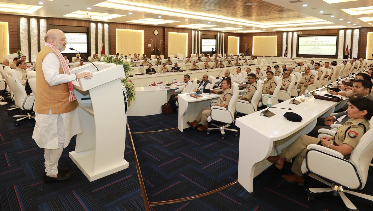 Amit Shah (@amitshah) on Twitter photo Despite many challenges, Assam Police has shown remarkable valour in fighting insurgency.
Assam Police has played an important role in not only securing Assam but the entire Northeast.
Today, interacted with the <a href="/assampolice/">Assam Police</a> officials at the 3rd SP Conference in Dergaon. Despite many challenges, Assam Police has shown remarkable valour in fighting insurgency.
Assam Police has played an important role in not only securing Assam but the entire Northeast.
Today, interacted with the <a href="/assampolice/">Assam Police</a> officials at the 3rd SP Conference in Dergaon.
